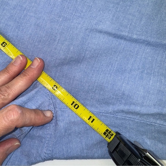 Talbots Woman’s PERFECT SHORTS - 7" - CHAMBRAY Size 8 - Picture 11 of 14